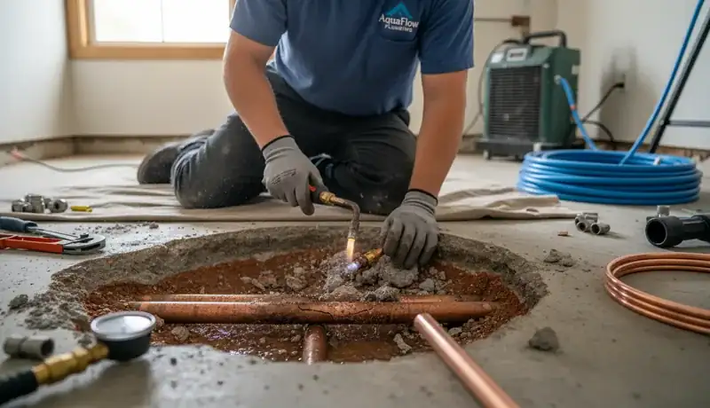 Expert Plumbing Pro - slab-leak-repair