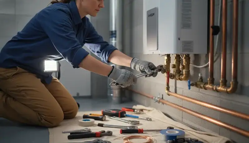 Expert Plumbing Pro - tankless-water-heater-installation